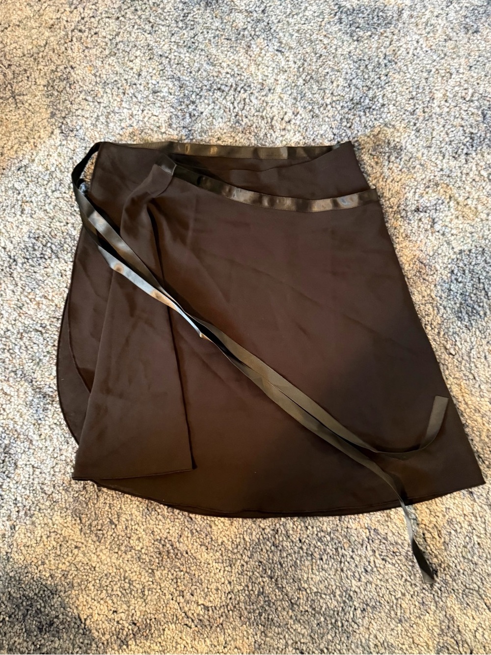 Ballerina Black Wrap Skirt with Tir